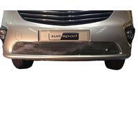 Zunsport Compatible With Vauxhall Vivaro MY16 - Lower Grille - Silver finish (2014-2018)