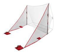 zunzingy 2 Pcs Shank Net Golf Accessory, Golf Shank Net Attachment for 7x7ft/7x10ft Golf Hitting Nets, Left or Right Handed, Red, Polyester