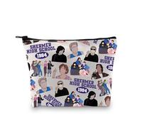 Zuo Bao Breakfast Club Themed Cosmetic Bag Ferris Bueller's Day Shermer Hs Drama Club Teen Movie Inspired Brunch Lover Gifts Drama, SHERMER