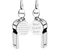 Zuo Bao Coach Whistle Appreciation Gift A Good Coach Can Change A Game Sports Whistle with Lanyard Best Coach Ever Gift for Coaches Referees (A Good Coach Can Change A Game)