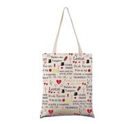 Zuo Bao Dark Elegance Wedding Tote Bag You're A Vampire Gothic Book Lover Shopping Bag Movie Vampire Themed Gift(I DO)