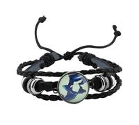 Zuo Bao Glinda And Elphaba Inspired Rope Bracelets Set Musical Lover Jewelry The Musical Theater Fans Gift, S, Stainless Steel, no gemstone