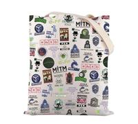 Zuo Bao Hacker Themed Cyber Security Gift IT Graduation Gift Computer Science Coder Gift IT Tote Bag Website Theme Gift (DDOS)