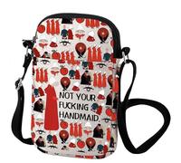 Zuo Bao Handmaid Crossbody Bag Pro Choice Gift Resist Gilead Gift Feminist Gift Red Coats Pouch Women Rights Activism (Handmaid)