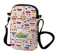 Zuo Bao Istanbul Crossbody Bag Istanbul Landmarks Gift Turkish Handbag Turkey Travel Bag Turkey Lover Gift (ISTANBUL)