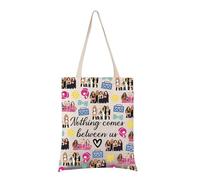 Zuo Bao Kpop Song Merch Gift Pop Culture Themed Gift Girl Group Merch Tote Bag Pop Star Fan (Nothing comes)