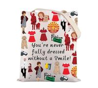 Zuo Bao Musical Character Tote Bag The Musical You're Never Fully Dressed Without A Smile Theater Surprise Broadway Gift