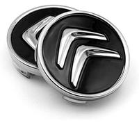 ZUOBYMBC 4Pcs Car Hub Center Caps for Citroen C3 I Picasso 2008-2013 60mm,Car Hub Caps,Rims Cover,Wheel Decoration Cover,Auto Logo Wheel Center Cover,Wheel Center Caps,Waterproof,Black