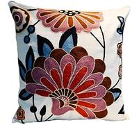 ZUODU Sofa Home Decor Jacquard Pillow Case Embroidery Cushion Covers Cotton Cushion Decorative 45 x 45 CM