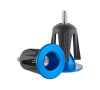 Zuoeay 1 Pair Aluminum Alloy Bike Handlebar End Plugs Cap For Mountain Road Bicycles Cycling Accessory Bike Handle End Plug Cap