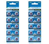 Zuoeay 10pcs/20pcs 1.5V Alkaline Button Cell Batteries AG10/LR54 1.5V Alkaline Battery Coin For Watches Remote Batteries