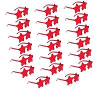 Zuoeay 20lots Bulk Clear Stars Sunglass Trendy Unisex Eyewears Colorful Sunglass For Beach Parties Daily Use Trendy Stars Shape Eyewears