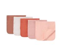 Zuoeay Additional 5 Pack Penetrable Infant Burp Cloths Ventilated Cotton Slobber Citations for Newborns Delicate Skin Spit Up Management Soothing Infant Burp Cloths