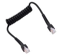 Zuoeay Cat6 Gigabit Spring Ethernet Cable 8 Cored Fast Speed Networking Wire For Security Camera And Router Connection Spring Networking Cable For CCTV