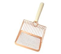 Zuoeay Cats Litter Scooper AntiCorrosion Design Litters Shovel with Fine Holes for Bentonite and Natural Waste Cleaning Cats Litter Scooper