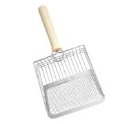 Zuoeay Cats Litter Scooper AntiCorrosion Design Litters Shovel with Fine Holes for Bentonite and Natural Waste Cleaning Cats Litter Scooper