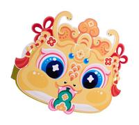 Zuoeay Chinese Snake Headband Mascots Headpiece Year Cosplay 2025 Chinese Cartoon Mascots Do It Yourself New Year Celebration Decors