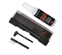 Zuoeay Comprehensive 4 In 1 Vinyls Record Cleaner Set Includes Microfibre Brush Cleaning Fluid Brush Turntable Accessory Cleaning Kit