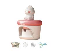 Zuoeay Creative Art Craft Badge Machine Badges Press Maker Kits for Kids Customizable Pins of Home and Classroom Activity Fun Badge Press Machine Craft Toy