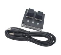 Zuoeay Customizable 2 Small Keyboard Switches Optional with Color Light TypeC Connection Enhances Productivity Programmable Keys