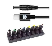 Zuoeay DC5521 Power Adapter 8 Adapters for Security Camera Routers and Laptops 5.5x2.1mm Female to Male Barreled Plug Routers Power Adapter