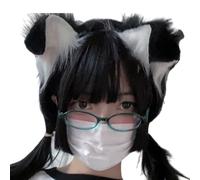 Zuoeay Dog Ears Plush Headband Soft Comfortable Headwear Furry Animal Ear Costume Accessory For Parties And Cosplay Anime Fan Gear