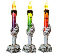 Zuoeay Eerie Hand LED Light Halloween Property Battery Power Safe Decoration for Home and Party Use Haunting House Decorations