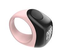 Zuoeay Electronic Counting Device Finger Tallys Rings With Replaceable Rings And Vibrations Reminder For All Environment Electronic Tally Counter