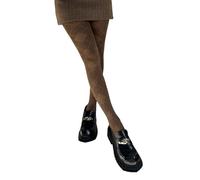 Zuoeay Elegant Slimming Argyle Pattern Tights Soft Cotton Women's Legwear Hosiery Solid Color Opaque Footed Pantyhose Leggings Spring Fall Tights For Women