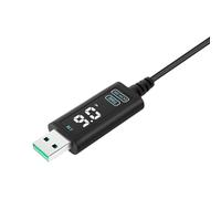 Zuoeay Fast Charging DC5.5mm Power Cable 5V 12V 20V Adjust for Routers and Laptops Multiple Devices Reliabled Connection Networking Cable