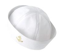 Zuoeay Hats Sailor Cap White Captain Navy Marine Caps Army For Women Men Child Fancy Cosplay Hat Accessories Bulk For Kids Bride Bachelorette Party Bachelorette Party Bride Women Fashion
