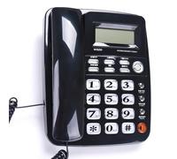 Zuoeay Home Office Landline Telephone With Anti Drop Housing Caller Display Speakerphone Function Easy Communication Elderly Friendly Corded Telephone