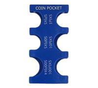 Zuoeay Large Capacity Coin Sorting Systems with Buildable Lid for Creative Storage Solution Home Organization Household Storage Solution