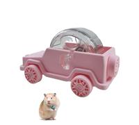 Zuoeay Large Size Simple Gerbil Wheel Vehicle Plan Strong ABS Substance for Small Animal Activity Gerbil Car Exercise Wheel