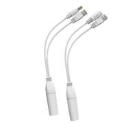 Zuoeay Passive Injectors And Splitter With DC5.5x2.1mm RJ45 Connectors Injectors Splitter For Ethernet Power Over Passive PoE Injector Kit