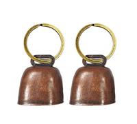 Zuoeay Permanent Thickened Bronze Pet Toll Traditional Plan Clear Loud Sound For Canines Outdoor Security Following Traditional Outdoor Pet Following Toll