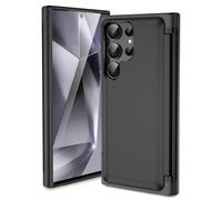 Zuoeay Protective Case Builtin Card Storage Kickstands Shield Anti Smudges Matte Finish for S22 Baby Skin Finish Case