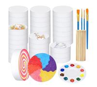 Zuoeay Safe Discs Childrens Art Craft Set for Creative Expression Educational Fun Learning Kids Art Painting Set