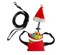 Zuoeay Secure Reptiles Harnesses Leashes Christmas Costume Hat For Pet Protecting Durability Outdoor Restraints Systems Fashion Reptiles Walking Equipment
