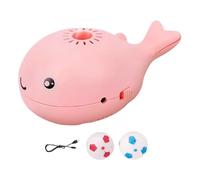 Zuoeay Sturdy Electric Whale Floating Cats Toy Round Interactives Playing For Cats And Kittens With Long Time Use Battery Whale Floating Round