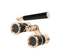 Zuoeay Theater Viewing Regulable Grip Golden Necklace Strap Compacts Cultural Event Accessory Magnification Theater