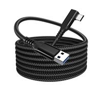 Zuoeay Two Function VRs Headsets Charging Cable 5M Separate Power Port Fast Speed Data Transfer USB C Connection Fast Speed USB C Vrs Link Cable