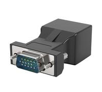 Zuoeay VGA Over Cat5/Cat6 Extender Adapter High Resolution To RJ45 Adapter For Multimedia Applications