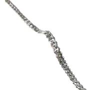 Zuofan Men Sturdy Cuban Chain Necklace - 9mm 24" Stainless Steel Silver for All Ages