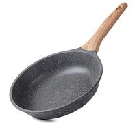 ZUOFENG Non Stick Frying Pans 20cm, Non-Stick Omelette Fry Pan, Granite Frying Pan Stone Pans