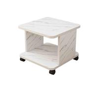 ZuoHongLing Printer Stand Double Floor Printer Shelf Under The Office Desk Storage Copy Multifunctional Mobile Stand Printer Stand for Desk(White) (Multicolor)