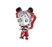 ZUOHUI 925 Sterling Silver Bead Charms - Nezha Cartoon Anime DIY Jewelry Charms with 3A Zircon & Triple Platinum Plating, Chinese Style Pendants Compatible with Pandora/Biagi/Troll/Chamilia (Gift Box