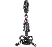 ZUOHUI 925 Sterling Silver Halloween Charms Set for Pandora Bracelet | Gothic Dangle Pendant Set fits Troll Biagi Chamilia Spider Skull Cathedral Beads Gift for Her Birthday