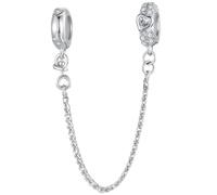 ZUOHUI 925 Sterling Silver Love Heart Key Charm Bead Set for Pandora | Bird Lock Dangle Pendant fits Troll Biagi Chamilia Bracelet Gift for Her Birthday Valentine's Day Christmas