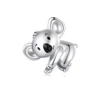 ZUOHUI Copper Plated Koala Bead Charms for Pandora Bracelet DIY